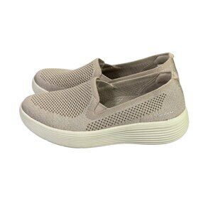 Skechers Laguna Arch Fit Shoes Womens 6.5 Tan Air Cooled Walking Sneakers 159089
